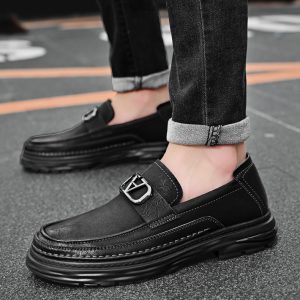 Genuine Leather Loafer NFS66