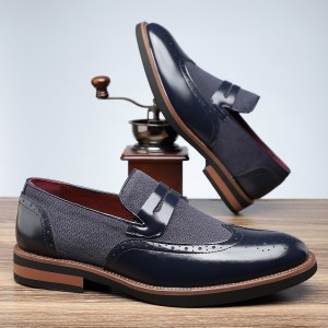 Alternative view of British style business leather shoes NFER1526