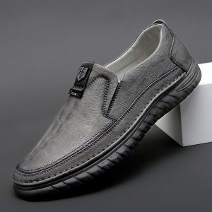 Alternative view of Round head soft sole loafers NFS75