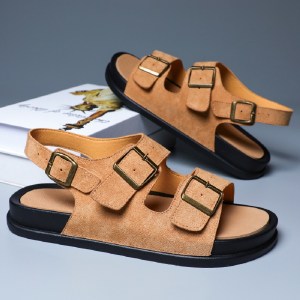 Summer thick sole fashionable men slippers NFER1043