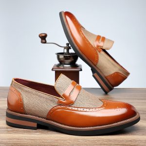 British style business leather shoes NFER1526