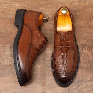 Alternative view of British style business low top formal shoes NFS21