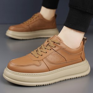 Alternative view of Genuine learther retro casual shoes NFE1499