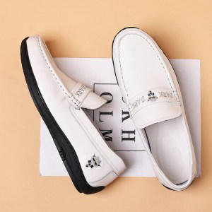 Alternative view of Genuine leather loafers NFS29