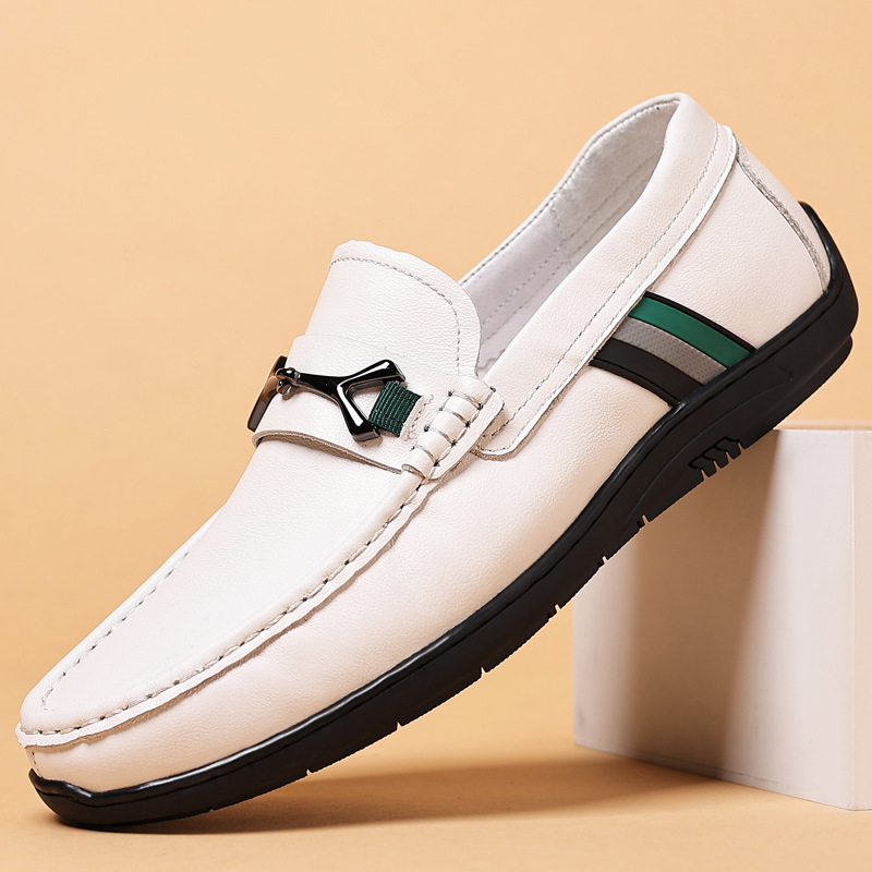 Genuine leather casual shoes NFS42 - Image 2