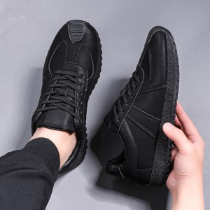 Alternative view of Trendy fashion leather sports casual shoes NFER08
