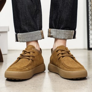 Alternative view of Genuine leather low-top casual shoes NFER07