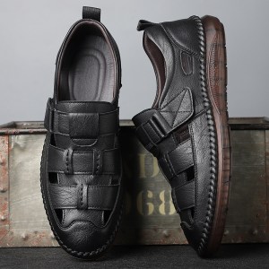 Alternative view of Summer velcro men's  loafers NFER640