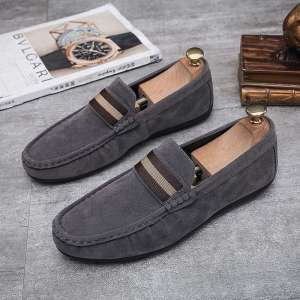 Alternative view of Breathable slip-on men's loafers NFE1344