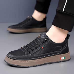 Alternative view of Round head breathable casual shoes NFE988
