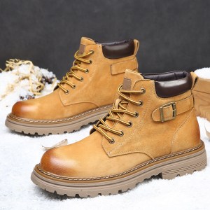 Genuine leather men's martin boots NFE753