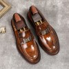 British Style Original Leather Slip-On Loafers NFE1581