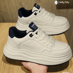 Korean version trend white sneaker NFE1640