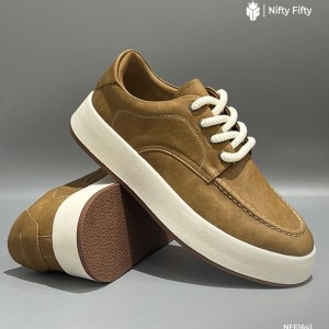 Fashionable Leather Casual Shoes NFER1641