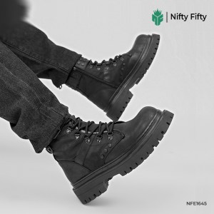 Alternative view of Military Combat Martin Boots NFE1645