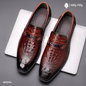 Cowhide Business Formal Shoes NFE714
