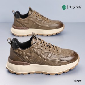 Add to wishlist Genuine Leather Retro Casual Shoe NFER987