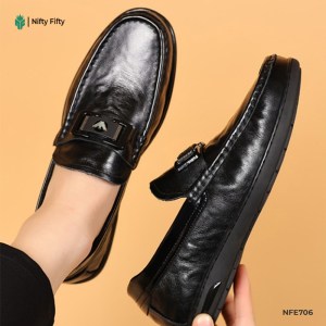 Alternative view of Genuine Leather Water Proof Loafers NFE706