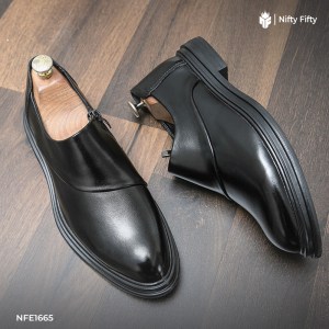 Alternative view of Leg Pointed Leather Formal Shoes NFE1665