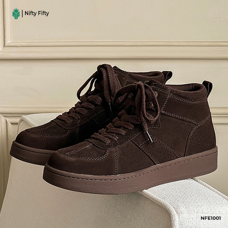 Genuine leather thick soled martin boots NFE1001 - Image 2