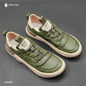 Alternative view of Genuine Leather Cowhide Fashion Shoes Leather Shoes NFE1707