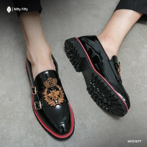 Alternative view of Stylist Slip-on Leather Loafers NFE1677