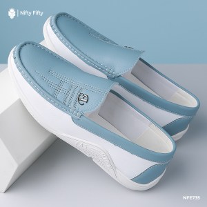 English Style Soft Sole Summer Loafers NFE735