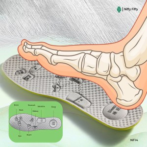 Alternative view of Breathable Antibacterial Massage Sports Insole NFI4