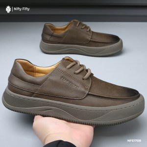 Alternative view of Comfortable Casual Leather Shoes NFE1708